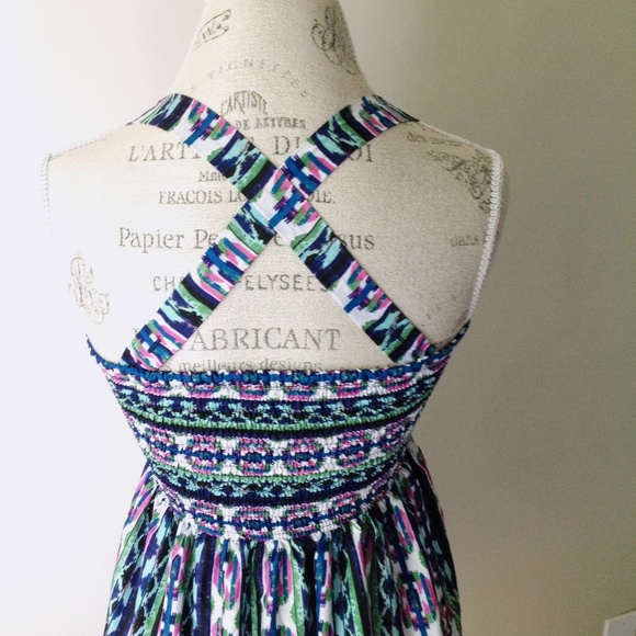 Band of Gypsies | Geometric Tribal Mini Sun Dress - Picture 6 of 8